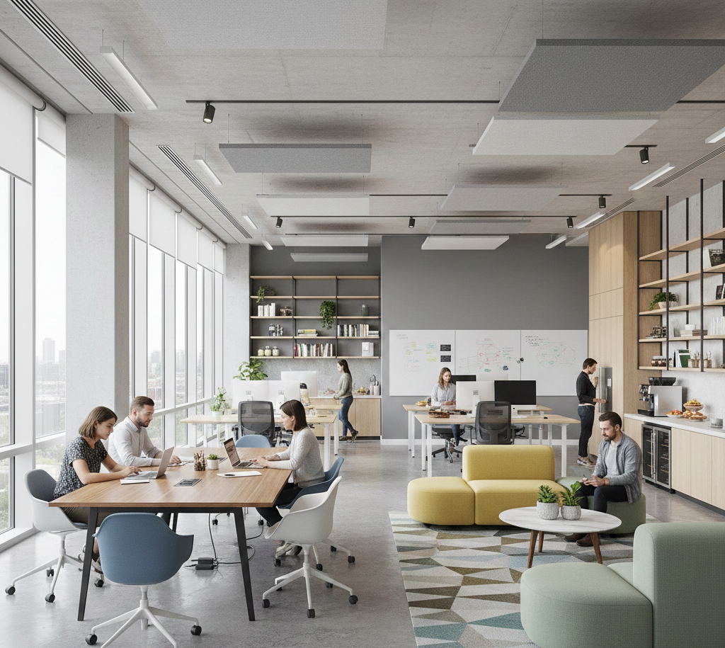 Modern collaborative workspace